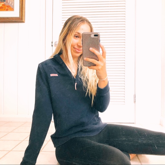 Vineyard Vines Sweaters - Vineyard Vines Navy Pullover Shep Shirt Size S